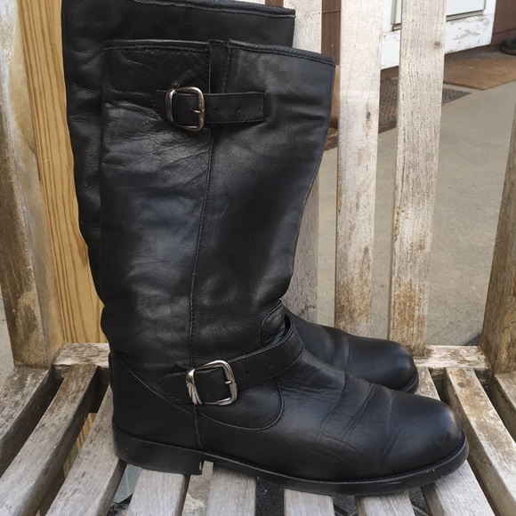 Aldo Shoes - ALDO 🌹 SOFT GENUINE LEATHER MOTO BOOTS Size 9.5
